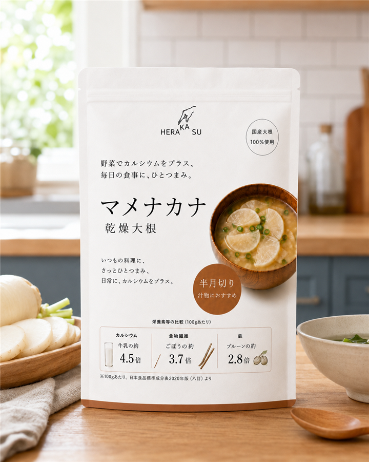 乾燥大根 マメナカナ